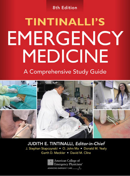 Tintinallis Emergency Medicine A Comprehensive Study Guide 2016